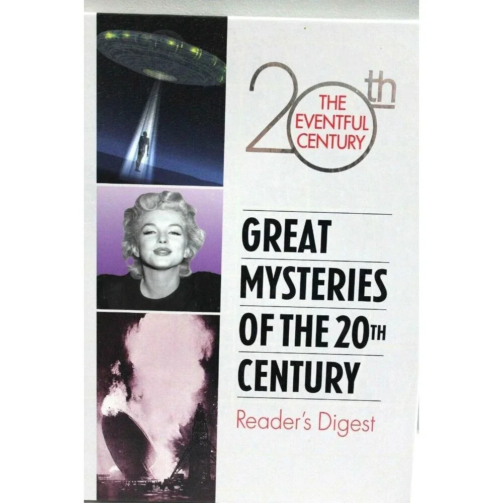Readers Digest Great Mysteries Of The 20th Century Hardcover Book